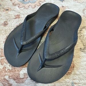 Archies Black Sandals
